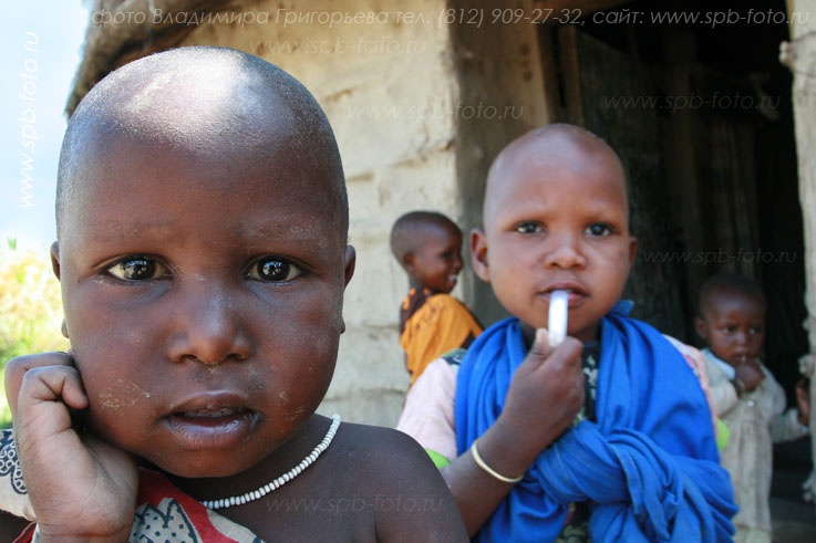 Дети в Танзании
