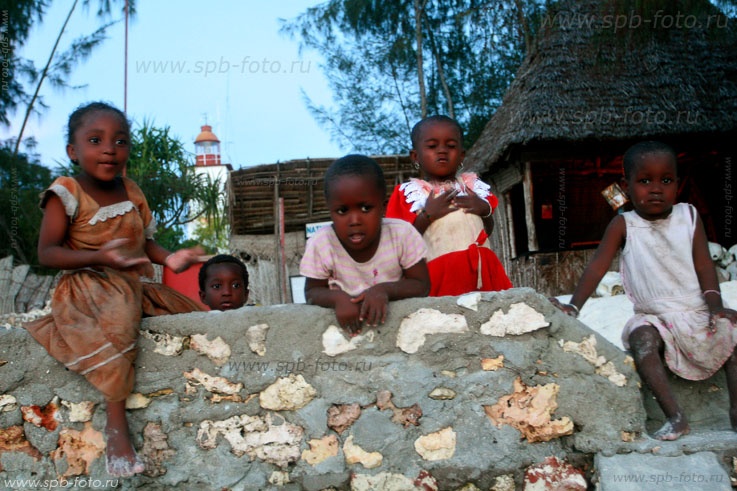 Фотосъемка детей в Африке