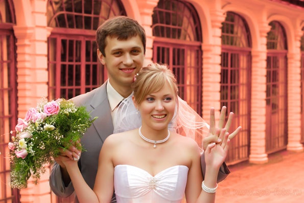 Петродворец, свадьба, фото