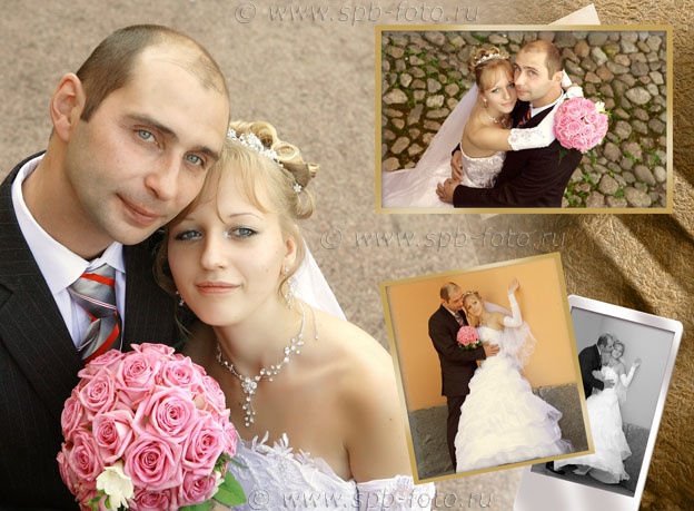 Что такое свадебный фотоколлаж?