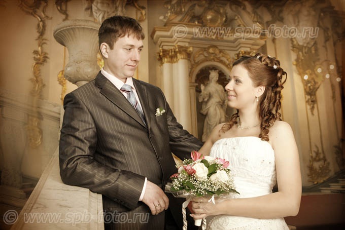 Свадебное фото из Эрмитажа