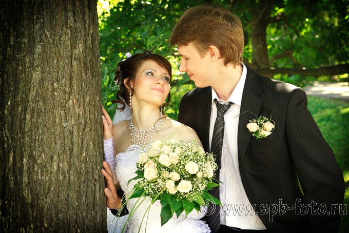 Свадебные фотосессии в садах и парках Санкт-Петербурга