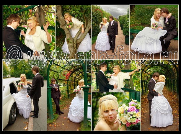 Фотографии с осенней свадьбы, сентябрь 2010 года