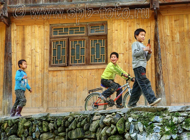 Детство в китайской деревне, фото