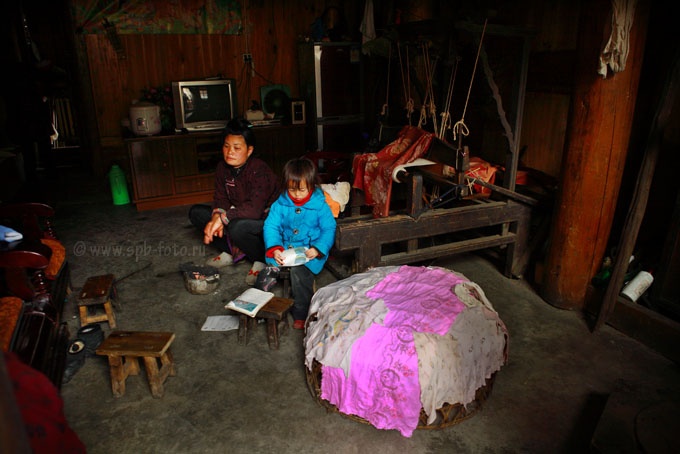 Внутреннее убранство жилища крестьян Южного Китая