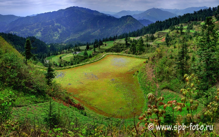 Leishan County near Kaili, Guizhou, China