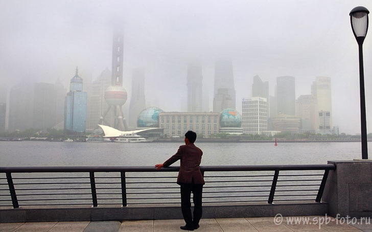 Мое первое впечатление от района Пудун (Pudong) в Шанхае, фотография
