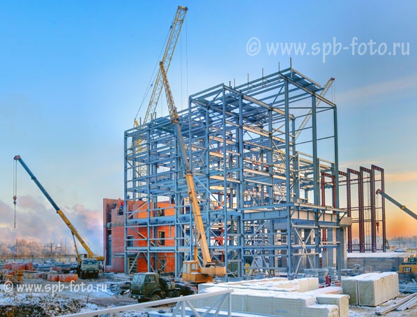 Строительство новой ТЭЦ ПГУ 220 МВт, в Колпино, Ленинградская область